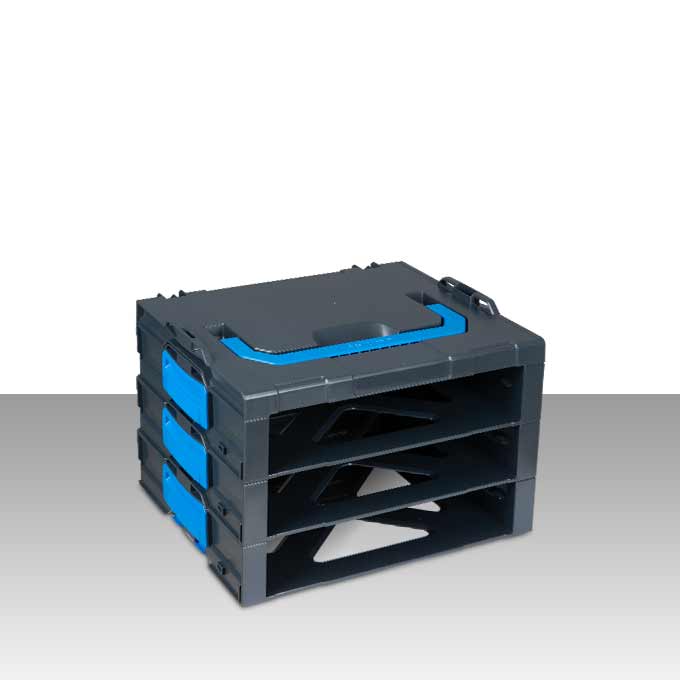 Sortimo erweitert T-Boxx für Transport von Kleinteilen Sortimo erweitert T-Boxx für Transport von Kleinteilen